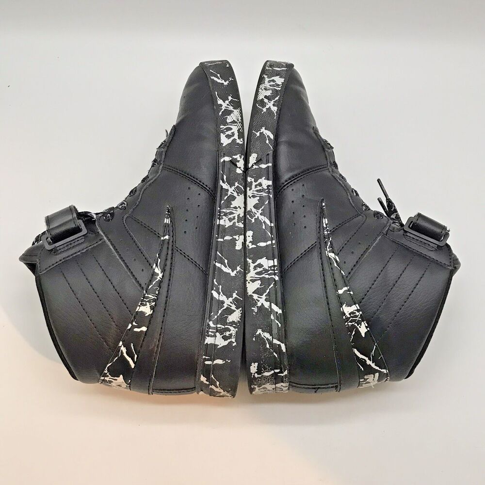 Fila Vulc 13 Marble Black  Lifestyle Sneakers Men’s 8.5 Lace Up  High Top Shoes - Picture 6 of 11